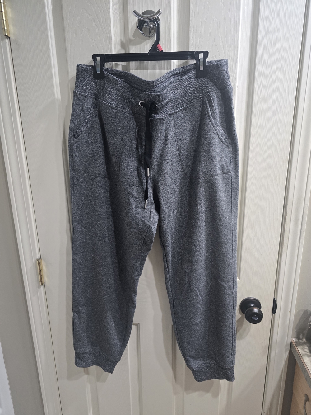 Calvin Klein Performance Dark Gray Drawstring Joggers
